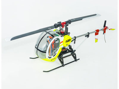 Airbrush PVC Hughes 300 Scale w/ Landing Gear - Blade InFusion 120 : MH-I120-SH32