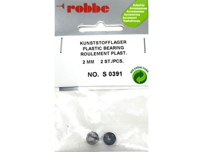 Robbe Plastic Bearing 2mm (2) : S-0391
