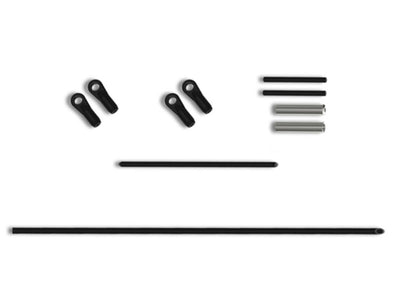 Tron Teflon Tail and Throttle Pushrod Assembly : TR690-516