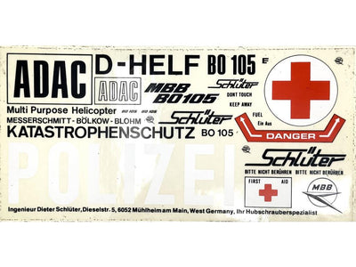 Robbe Decal Sheet B0105 : S-0817