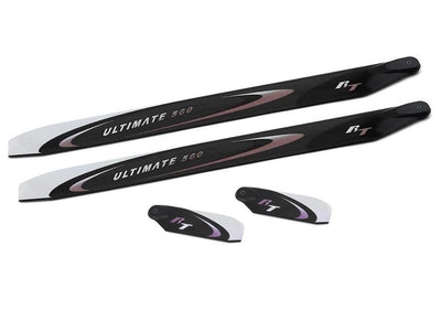 Rotortech Ultimate 560mm Main Blades & 96mm Tail Blades Bundle : OSHM56BB