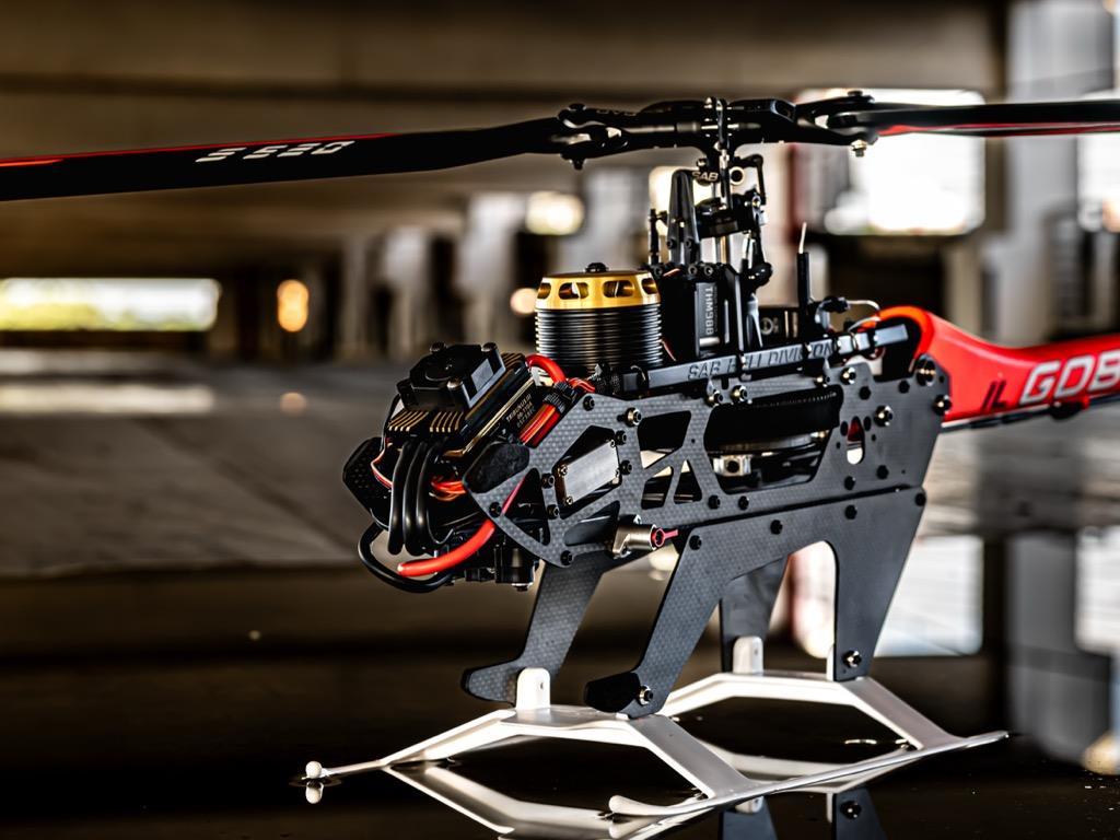 SAB ilGoblin Pro 520 Orange : SG525 - Midland Helicopters