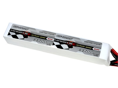 ManiaX 44.4V 3700mAh 60C LiPo Battery Pack : MX3700-12-60