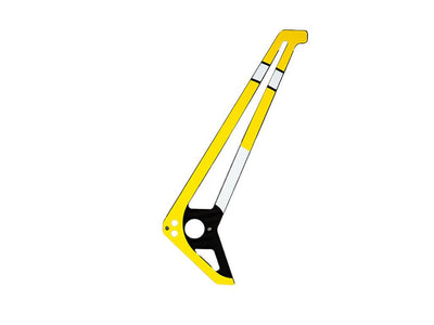OMP M5/M6 Tail Fin (Solar Yellow) : OSHM5113