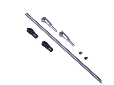 OMP M5 Tail Control Rod Carbon Set : OSHM5050