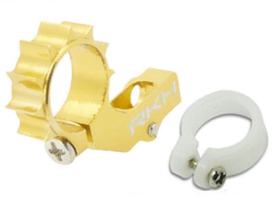 Rakonheli CNC 6mm Tail Motor Mount w/Delrin Protection : mCPX862-Y