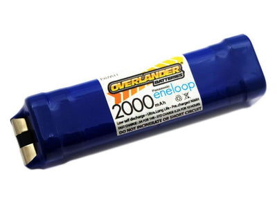 Panasonic Eneloop AA 2000mAh 9.6V Square (Push Fit) NiMH Battery : OV-2877