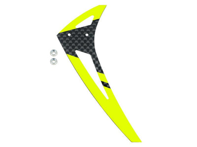 Carbon Fiber Vertical Fin "G" Style (YL) - Blade Revolution 235 CP : MH-235C064VGY