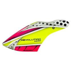 Airbrush Fiberglass Monster Jaw Canopy - Blade Revolution 90 FP : MH-90FP080MJ