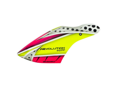 Airbrush Fiberglass Monster Jaw Canopy - Blade Revolution 90 FP : MH-90FP080MJ