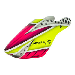 Airbrush Fiberglass Monster Jaw Canopy - Blade Revolution 90 FP : MH-90FP080MJ