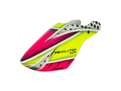 Airbrush Fiberglass Monster Jaw Canopy - Blade Revolution 90 FP : MH-90FP080MJ