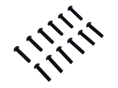 SAB Button Head Cap Screw M2.5 x 12 (10) : HC656-S