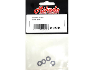 Mikado Washer 5 x 10 x 0.1 (4) : 02004