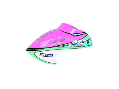 OMPHOBBY M2 V3 PRO Canopy - Plasma Pink : OSHM2448