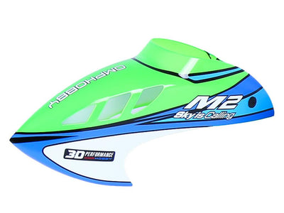 OMPHOBBY M2 V3 PRO Canopy - Velocity Green : OSHM2450