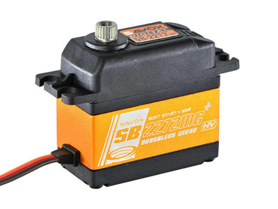 Savox HV Digital Brushless Servo, 10KG/0.028s@8.4V : SAV-SB2272MG+