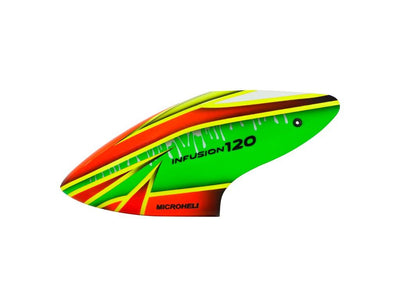 Airbrush Fibreglass Fire Hunter Canopy - Blade Infusion 120 : MH-I120080FH