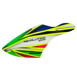 Airbrush Fibreglass Green Arrow Canopy - Blade Revolution 90 FP : MH-90FP080GA