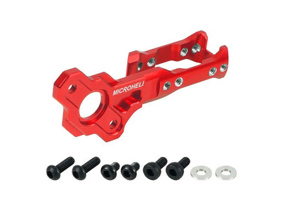 CNC Aluminium Tail Motor Mount (Red) - Blade Revolution 235 CP : MH-235C125