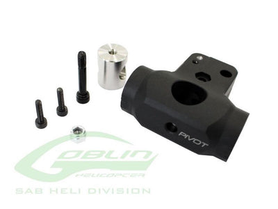 SAB Aluminium Centre Hub Black Matte - Goblin Comet : H0720BM-S