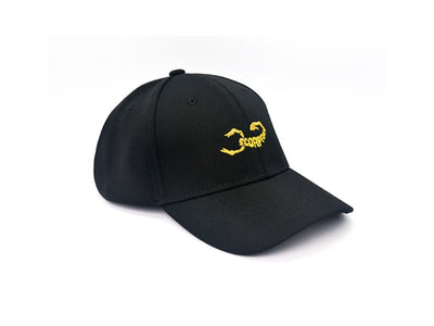 Scorpion Power Cap (Black / Gold) : SC-Cap_003