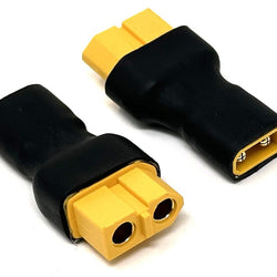 OMPHOBBY XT30 Male to XT60 Female Adapters (x2) : OSHM2362