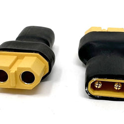 OMPHOBBY XT30 Male to XT60 Female Adapters (x2) : OSHM2362