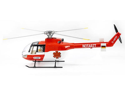 Flywing BO-105 RTF 4 Blade Head - Red : FW-BO105-RTF-RED