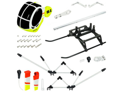 Airbrush Fiberglass Hughes 300 Scale W/Landing Gear - GooSky S1 : MH-GSS1-SH33