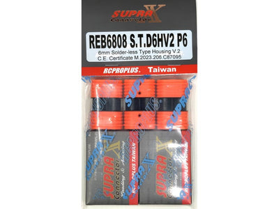 RCPROPLUS 6mm Solderless Connector V2 (6M,6F) : REB6808STD6HV2P6