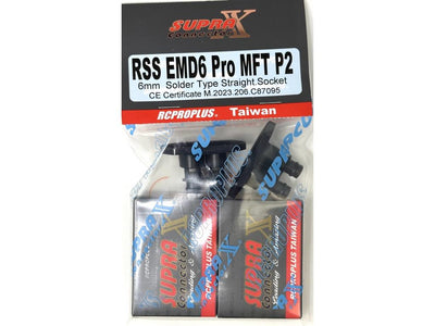 RCPROPLUS EMD6 Straight Connecter Soldered : RSSEMD6PROMFTP2