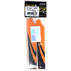 Align 120 Main Blades - T-Rex 150X - Orange : HD123EBT