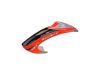 GooSky RS7 Streamlined Canopy - Orange/Black : GT040188