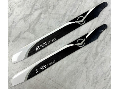 Azure Power 420mm PRO Carbon Main Blades (Second Hand) : MHSH59