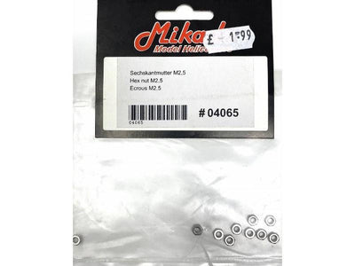 Hex Nut M2.5 : 04065