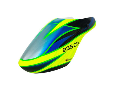 Microheli XCanopy Airbrush Fibreglass Enceladus Canopy - Blade Revolution 235 CP : XCB235C301