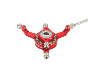 Microheli Precision CNC Aluminium Swashplate (Red) - Blade Revolution 235 CP : MH-235C112