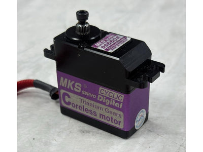 MKS DS660A+ Titanium Geared Cyclic Servo (Second Hand) : MHSH109 - Parcel - MHSH109