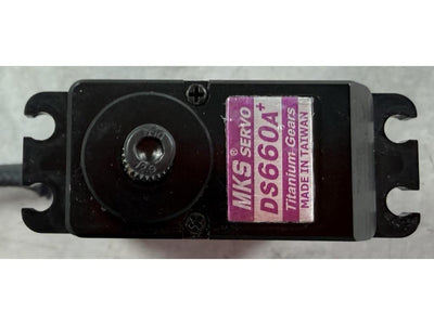 MKS DS660A+ Titanium Geared Cyclic Servo (Second Hand) : MHSH109 - Parcel - MHSH109
