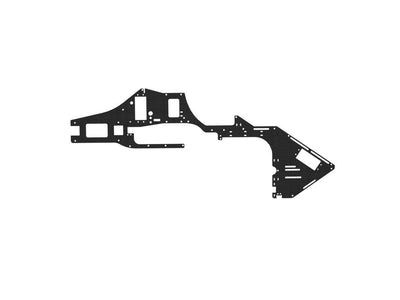 XLPower Specter 700 Nitro Left Side Frame : XL70V2NB02-1