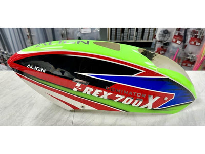 Align T-Rex 700X Painted Canopy - Green (Second Hand) : MHSH119
