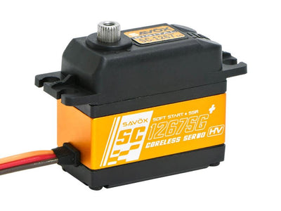 Savox HV Std Size Digital Servo 21kg@7.4v Plus : SAV-SC1267SG+