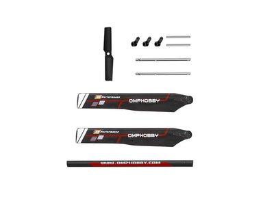 OMP M1 EVO Crash Kit (Red) : OSHG0013