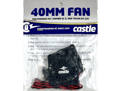 Castle 40mm Fan for ESC (Pre-Owned/Brand New) : MHSH50