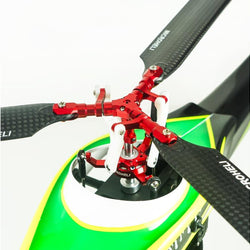 CNC Triple Carbon Fibre Blades Conversion Set (Red) - Blade Revolution 235 CP : MH-235C101TBC