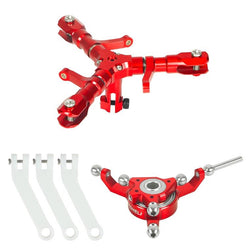 CNC Aluminium Triple Blade Conversion Set (Red) (For MH-235C101T Series) : MH-235C101TH