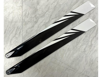 Radix Curtis Youngblood 600mm Carbon Main Blades (Second Hand) : MHSH59