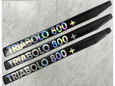NHP 80cm Razor Pro 3-Blade Carbon Main Blades (Second Hand) : MHSH39
