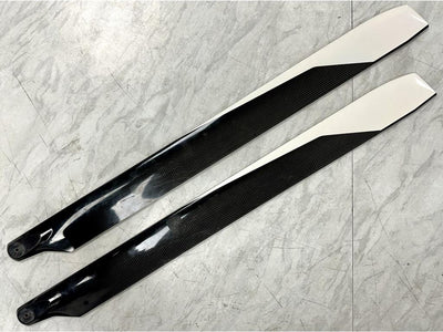 Rail 716mm Carbon Main Blades (Second Hand) : MHSH89